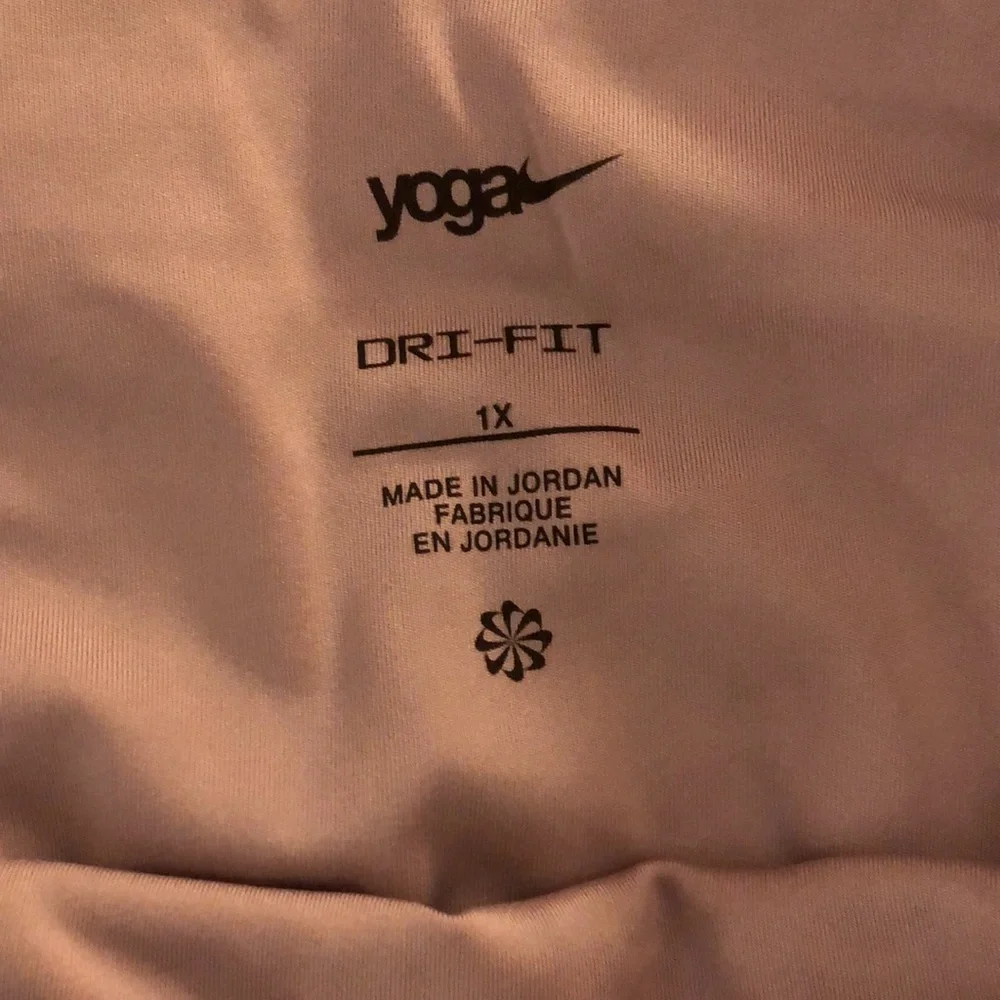 NWT [Nike] DrI-Fit Tight Fit High Rise 7/8 Length Training Yoga Pants Plus Sz 1X - Picture 11 of 13